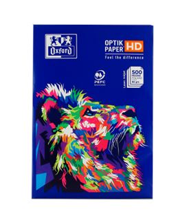 Papel a4 500h 80grs blanco multifuncion optik papel hd oxford 400160950