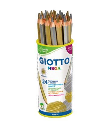 Pintura madera mega oro y plata 24u surtidas giotto f518000 - F518000