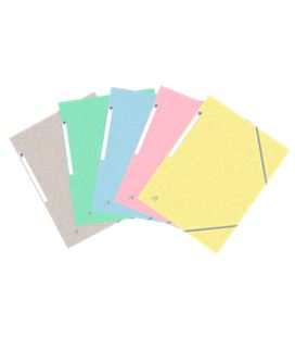 Carpeta gomas sopala a4 carton pastel top file oxford 400117805 - 400117805