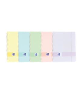 Carpeta 20 fundas a4 espiral goma colores pastel oxford 400146212 - 400146212