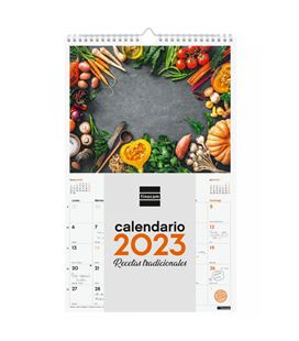 Calendario pared 2024 250x400 recetas finocam 780554724