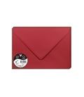 Sobre 162x229mm 120gr rojo grosella 20u clariefontaine 5582c