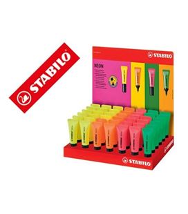 Marcador fluorescente exp.42u stabilo neon stabilo 72/42-2