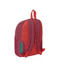 Mochila grande ordenador "pata de gallo coral" safta 103808 - 103808-1