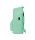 Mochila doble portatil 15,6"+usb munich basicos "turquesa" safta 642408820 - 642408820-2
