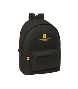 Mochila doble portatil 15,6"+usb kings league safta 622430820