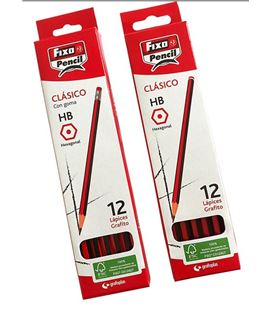 Lapicero lapiz lapiz hb grafito fixo grafoplas 00033051 - 00033051