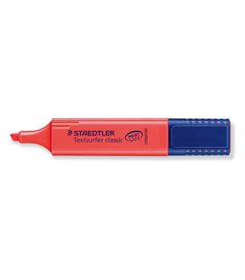 Marcador fluorescente rojo textsurfer staedtler 364-2