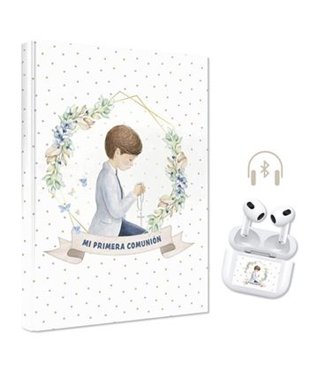 Libro comunion niño orla + auriculares arguval 48804 - 48804