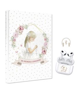 Libro comunion niña orla + auriculares arguval 48803
