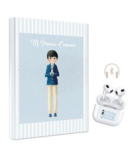 Libro comunion niño + auriculares arguval 47618