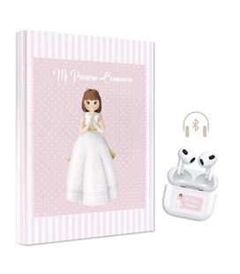 Libro comunion niña + auriculares arguval 47619