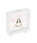 Hucha blanca comunion niña globos arguval 48704 - 48704