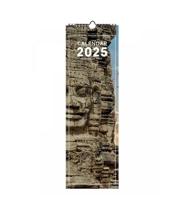 Calendario pared 2025 15x48 traveling finocam 781255125 - 781255125