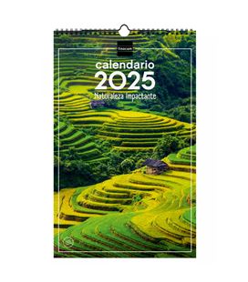 Calendario pared 2025 25x40 naturaleza finocam 780554825