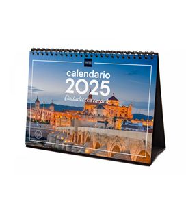 Calendario sobremesa 2025 21x15 ciudades finocam 780324625
