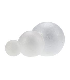 Bolas poliespan 6,5cm pack 8 figuras smart 68008600 - 68008600