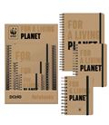 Cuaderno espiral a4 wireo tapa kraf 96h liso 80gr dohe 51254