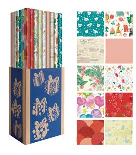 Papel regalo rollo 0,70x2 mts everyday 2025 dohe 80106 - 80106