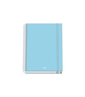 Cuaderno a5 5x5 100h 90gr tapa dura serenity azul dohe 51928 - 51928