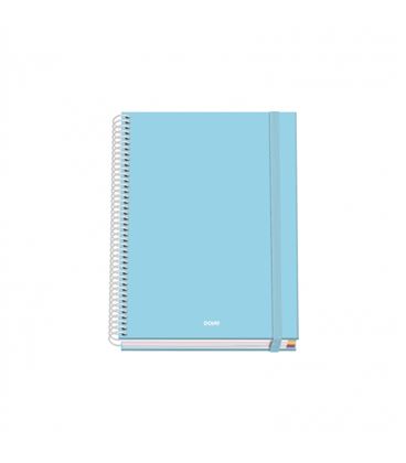 Cuaderno a5 5x5 100h 90gr tapa dura serenity azul dohe 51928 - 51928
