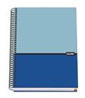 Cuaderno a5 5x5 100h 90gr azul duo dohe 51500 - 51500