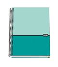 Cuaderno a5 5x5 100h 90gr verde duo dohe 51502 - 51502