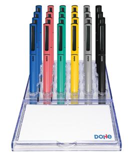 Boligrafo boli gel azul metalico elipse colores surtidos dohe
