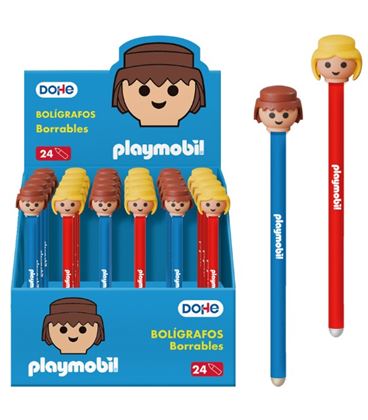 Boligrafo boli azul borrable playmobil dohe 79731 - 79731