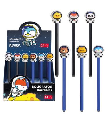 Boligrafo boli azul borrable nasa dohe 79666 - 79666