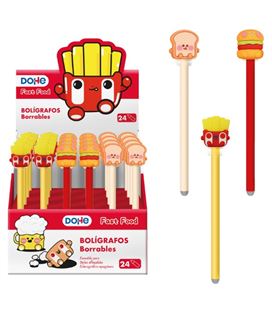 Boligrafo boli azul borrable fast food dohe 79688 - 79688