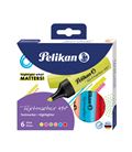 Marcador fluorescente 6 colores pelikan 814065