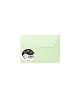 Sobre 114x162mm 120gr verde 20u clairefontaione 5476c