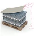 Carton contracolado 1.5mm de 1.05x0.75 gris mate reciclado 410151 - 410151
