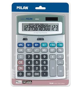 Calculadora 12 digitos plata milan 40924bl 021742