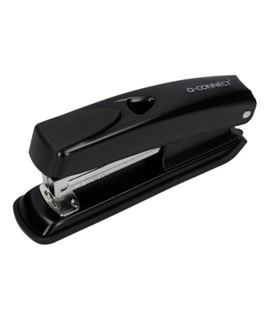 Grapadora metalica negra max. 20 h. q-connect kf01044 - KF01044