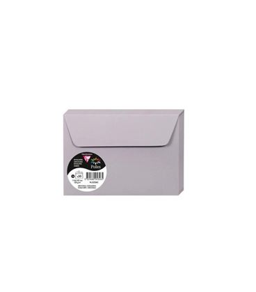 Sobre 114x162mm 120gr gris koala 20u clairefontaine 5326c - 26401546