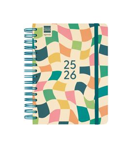 Agenda escolar 25/26 1/4 dia pagina cosmo kai finocam 537070226 - 537070226