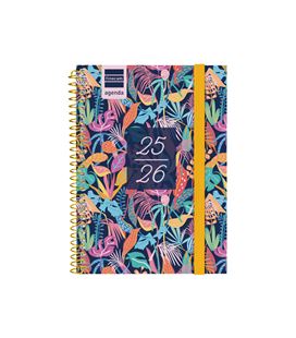 Agenda escolar 25/26 1/8 semana vista h sec tropical finocam 634225026