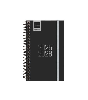 Agenda escolar 25/26 e3 semana vista h espir negro finocam 632006026 - 632006026