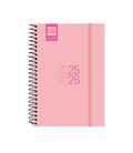 Agenda escolar 25/26 e8 semana vista h espir rosa finocam 633480226