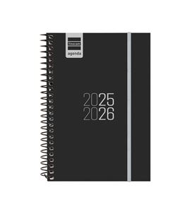 Agenda escolar 25/26 e8 semana vista h espir negro finocam 633486026 - 633486026