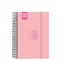 Agenda escolar 25/26 e8 dia pagina espir rosa finocam 633360226