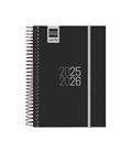 Agenda escolar 25/26 e8 dia pagina espir negro finocam 633366026
