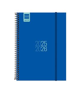 Agenda escolar 25/26 e10 semana vista h espir azul finocam 633081526