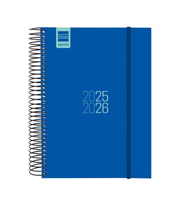 Agenda escolar 25/26 e10 dia pagina espir azul finocam 633121526 - 633121526