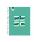 Agenda escolar 25/26 1/4 dia pagina cool verde finocam 645060926