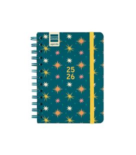 Agenda escolar 25/26 1/8 semana vista h cosmo stars finocam 537010126