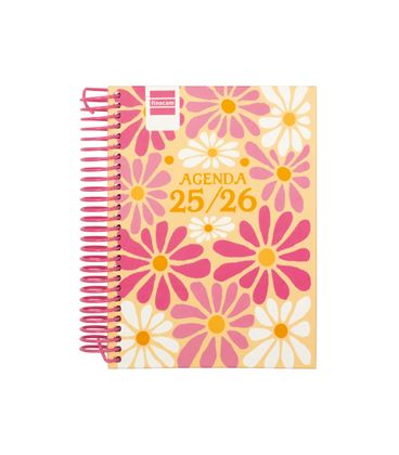 Agenda escolar 25/26 1/8 dia pagina diva spring finocam 536120426 - 536120426