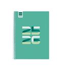 Agenda escolar 25/26 1/4 semana vista h cool verde finocam 645040926